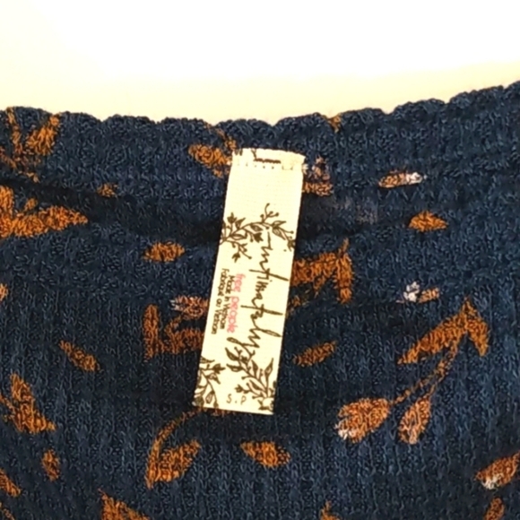 INTIMATELY FREE PEOPLE NAVY COMBO CAMISOLE SIZE SMALL NWT - Picture 4 of 7